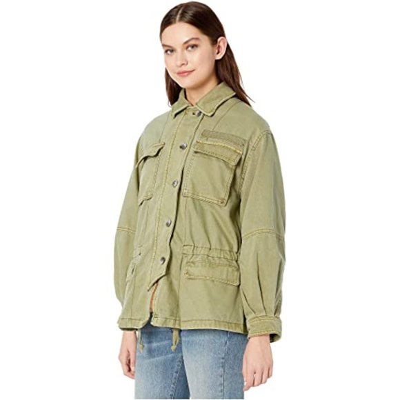 Free People Seize The Day Military Jacket - Picture 3 of 9
